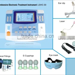 Advanced Blood Circulation Massager With Ultrasound,heating,laser ,e-cupping LGHC-33 thumbnail-1