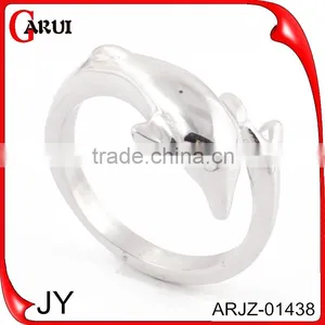 New Products 2015 Fashion Jewelry Silver Ring Animal Ring thumbnail-1