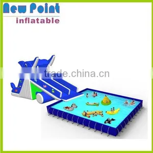 Inflatable Water Park for Adult Playing in the Sea,water Park Water Slides thumbnail-1