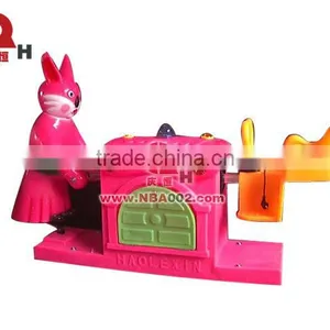 Lovely Rabbit Seesaw Rocking Rides QHRR-03 thumbnail-1