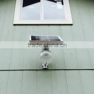 Motion Sensor Solar Pole LED Solar Street Light Garden Light 4W 8W 12W thumbnail-1