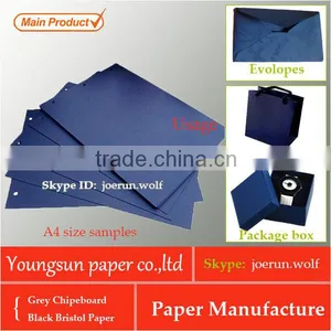 Manufacture of Competitive Price Blue Paper thumbnail-1