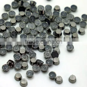 6mm/8mm/10mm Hot Fix Metal Fitting, Convex Bucket Hotfix Iron On Metal Studs thumbnail-2
