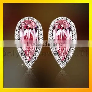 Last Cute Girls Fashion Jewelry Earrings Sterling Silver 925 Stud Earrings thumbnail-5