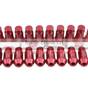JDM M12X1.5 Aluminum Base Close L:50MM Wheel Lug Nuts thumbnail-6