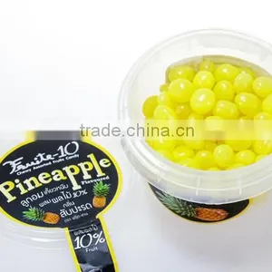 10% Assorted Fruit Soft Candy - Pineapple Flavored Fruity From Thailand thumbnail-1