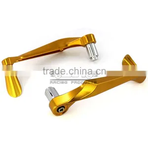 BJ-LG-005 High Quality 7/8" Handlebar CNC Aluminum Motorcycle Brake Lever Protector for Honda thumbnail-5