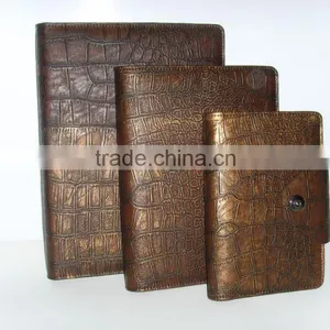 Leather Cover Notebook Spiral Note Book thumbnail-2