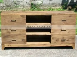 Sideboard With 6 Drawers & Shelves thumbnail-1