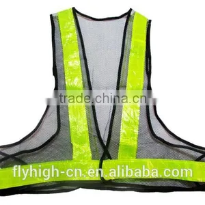 Roadway Safety High Visibility Reflective Mesh Vest thumbnail-1