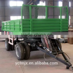 8 Wheels Heavy Farm Trailer for Sale for Africa Market Truck thumbnail-3