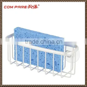 New Design White Powder Coated Metal Soap Holder thumbnail-1