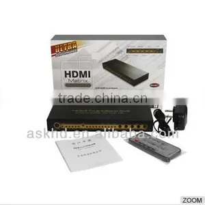 Real HDMI 1.4v 4 in 2 Out HDMI Matrix With HDMI Audio Extractor thumbnail-1
