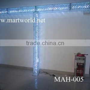 Hot Selling Led Light Crystal Decorative Arch for Wedding Decorations, Wedding Backdrop Stand(MAH-005) Quality Choice thumbnail-3