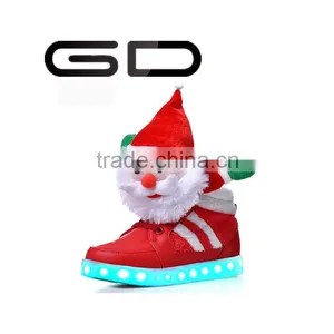 GD Baby Favorate Sofy Warm Shoes Stylish LED Flashing Light Shoes for Kids thumbnail-1