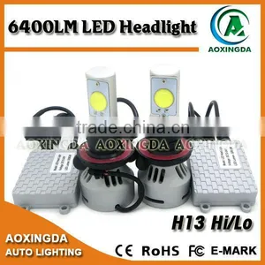 CREE 80W 6400LM H13 Hi/Lo Car Led Headlight Kit thumbnail-1