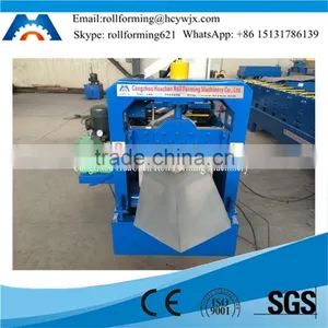 Machine Manufacturer Roofing Sheet Ridge Cap Roll Forming Machin thumbnail-3