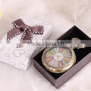 2016 Classic Vintage Bronze Quartz Pocket Watch In Bulk Hollow Watch Mens Pendent Necklace For Gift Box Quality Choice thumbnail-5