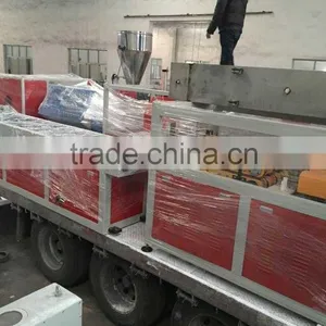 A Four Threading Pipe Plastic Extruder PVC Pipes Production Line thumbnail-4