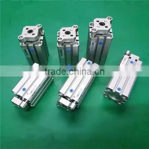SMC Thin Type CQM25*25 Mini Compact Pneumatic Cylinder With Guide Rod thumbnail-1
