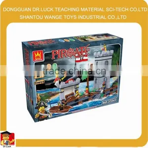 Funny Military Toys Pirate Plastic Diy Enlighten Brick Funny Toys thumbnail-1