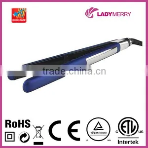 2016 New Digital LCD Ionic Titanium Pro Private Label Waterproof Hair Straightener thumbnail-1