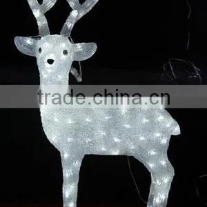 Mini Cheap 3D LED Christmas Acrylic Deer Motif Holiday Light thumbnail-1
