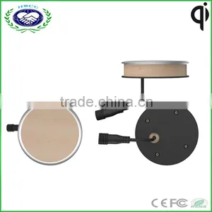 Wood qi Wireless Charger for Furniture thumbnail-2