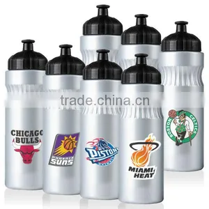 600ml/20oz Silver Color Sport Water Bottles thumbnail-1
