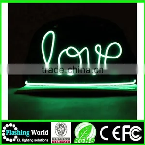 Factory Manufacture Complete Range of Articles Flashing el Wire Hats thumbnail-2