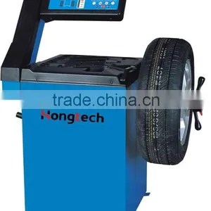 Hongtech High Performance Self-calibration and Self-diagnostic Compurter Wheel Balancer thumbnail-1