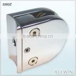 Stainless Steel Radius Base Handrail Glass Clamp thumbnail-5