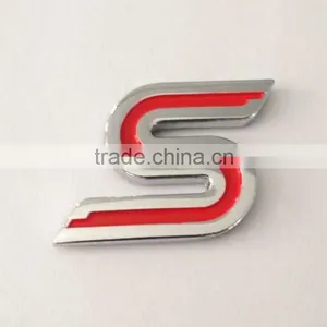 Custom Made Good Quality Zinc Alloy 3D Metal Chrome Logo Badge Car Emblem for Ford thumbnail-6