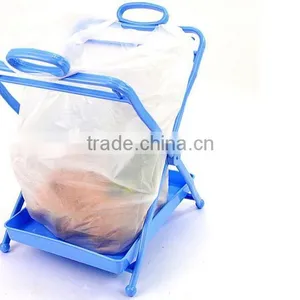 Kitchen Tools Plastic Shelf to Receive Practical Trash Rack thumbnail-1
