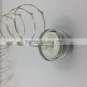Button Battery Operated Fairy Copper Wire Led String Lights for Wedding Decoration Wholesale thumbnail-6