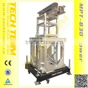 12 Inch Aluminum Square / Box Truss Cpatible With Global Truss thumbnail-2