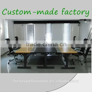 Antique Conference Room Table Training Table thumbnail-1
