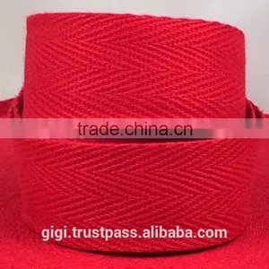 Twill Tape / Twill Cotton Webbing Tape / 100% Cotton Twill Webbing Tape thumbnail-3