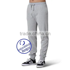 Custom Blank Grey Jogger Pants for Men thumbnail-2
