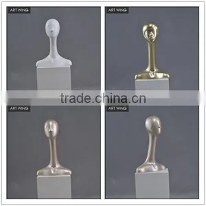 Long Neck Realistic Maniquies Women Heads to Display for Wigs thumbnail-4