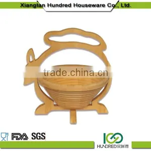 Gold Supplier China Green Bamboo Basket thumbnail-1