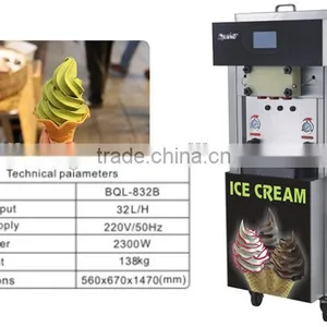 Stable Performance Electro Freeze Table Ice Cream Machine thumbnail-2