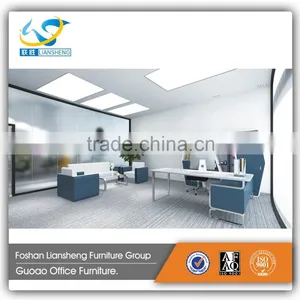 Modern Office Furniture Sofa Set Design for Office Waiting Room Sofa GAS10A thumbnail-4