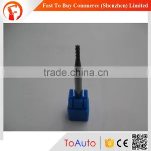 High Quality 2mm Cutting Dia 4 Flutes HRC60 Cnc Cutting Tool End Mill China Supplier's Choice thumbnail-1