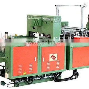 Servo Motor Driven Full Auto Garbage Bag Making & Folding Machine for T-Shirt Style & Flat Style thumbnail-3