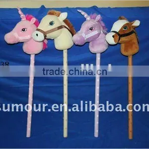 4 Styles Plsuh Horse Head Stick thumbnail-1