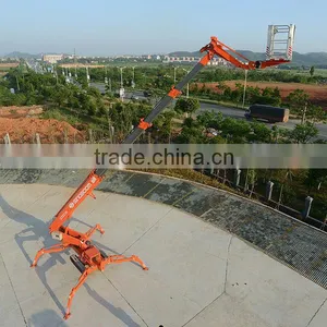Factory Towable Spider Boom Lift/arm Lift/sky Lift Table With Diesel Engine thumbnail-3