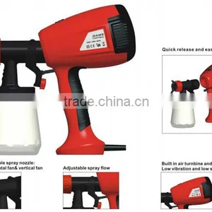 Frankever Hot 400w Hvlp Electric Car Washing Paint Spray Gun thumbnail-1
