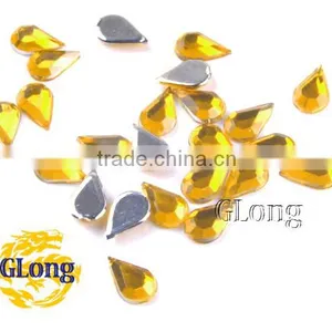 5*8mm Water Drop 3D Shape Acrylic Flat Back Mix Color Rhinestone Crystal For Stylish Bag Garment Shoes #GY015-8P(Mix-s) thumbnail-4