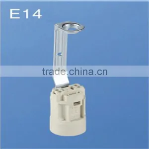 HOT SELL E14 Candle Lamp Holder With Different Height Bracket /push-in for Wires thumbnail-6